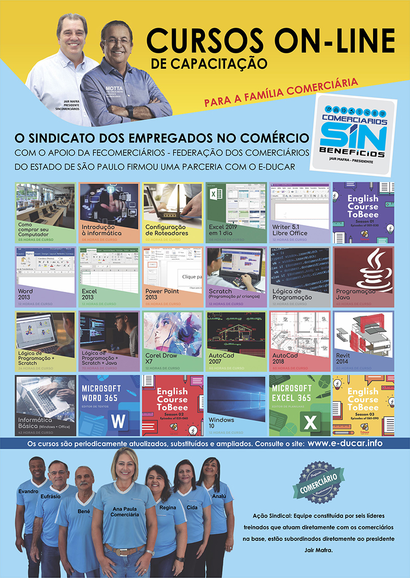 Curso on-line de capacitação
