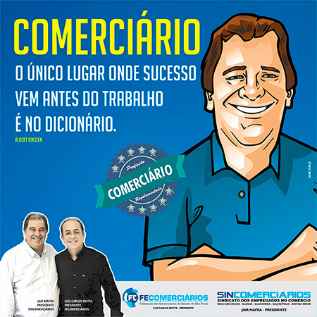 Sincomerciários nas redes sociais