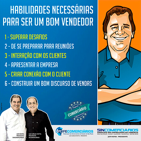 Sincomerciários nas redes sociais
