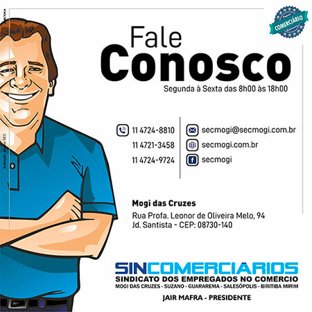 Sincomerciários nas redes sociais