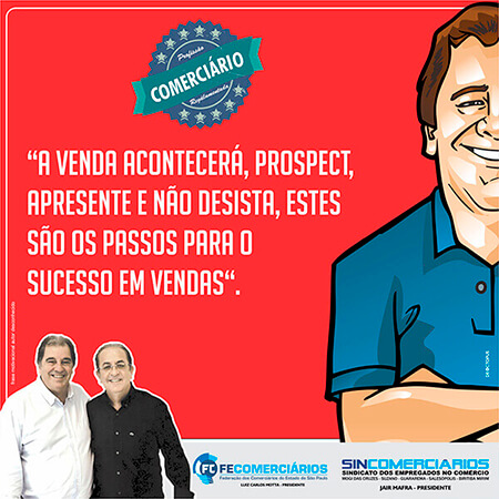 Sincomerciários nas redes sociais