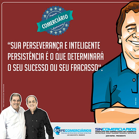 Sincomerciários nas redes sociais