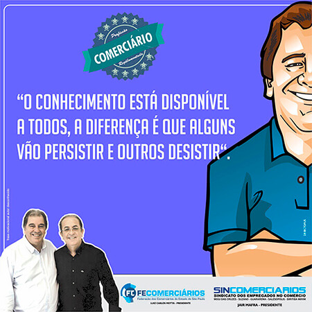 Sincomerciários nas redes sociais