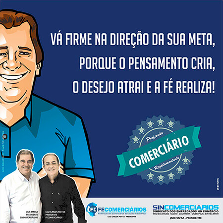 Sincomerciários nas redes sociais