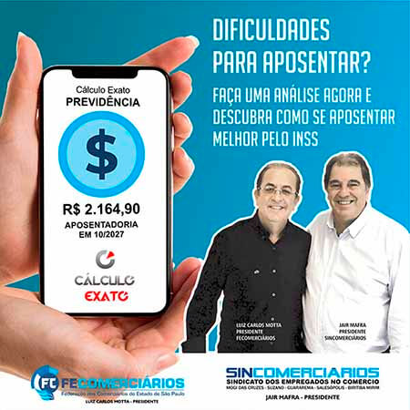 Sincomerciários nas redes sociais