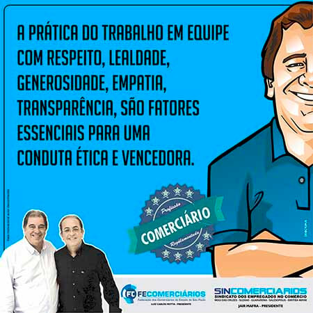 Sincomerciários nas redes sociais