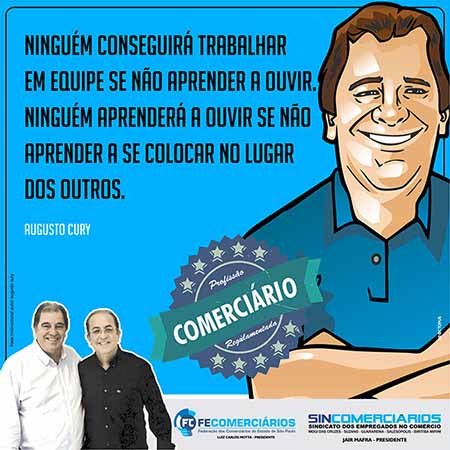 Sincomerciários nas redes sociais