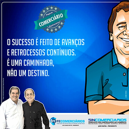 Sincomerciários nas redes sociais