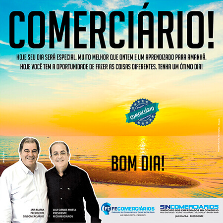 Sincomerciários nas redes sociais