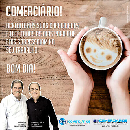 Sincomerciários nas redes sociais