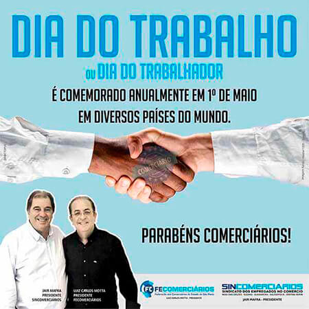 Sincomerciários nas redes sociais