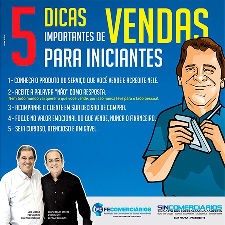 Sincomerciários nas redes sociais