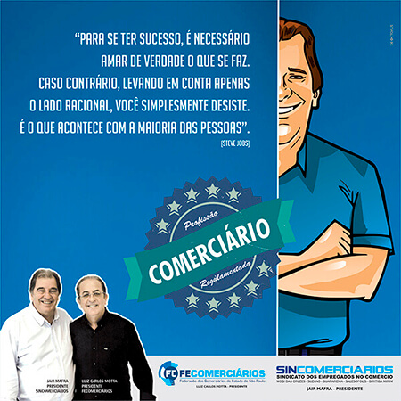 Sincomerciários nas redes sociais