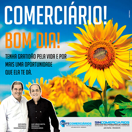 Sincomerciários nas redes sociais