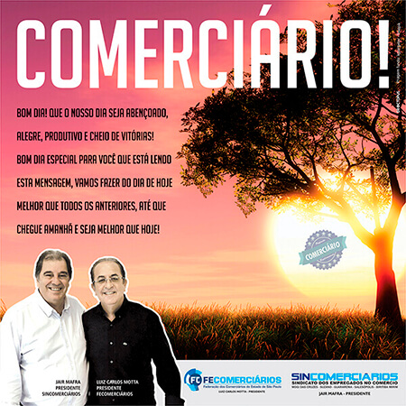 Sincomerciários nas redes sociais