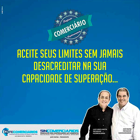 Sincomerciários nas redes sociais