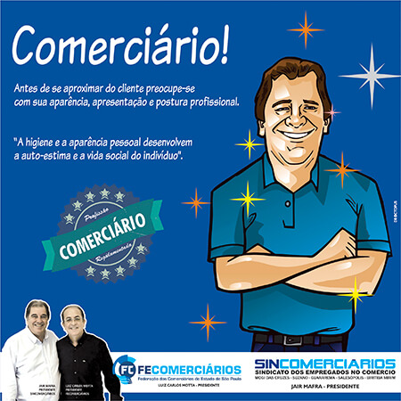 Sincomerciários nas redes sociais