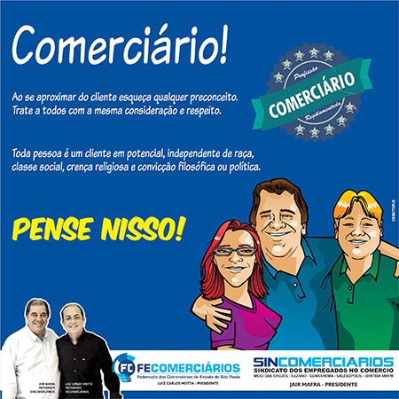 Sincomerciários nas redes sociais
