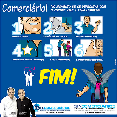 Sincomerciários nas redes sociais