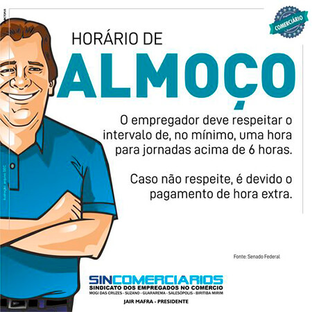 Leis e dicas Sincomerciários