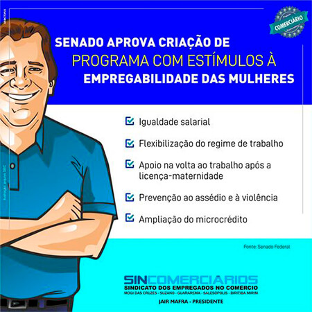 Leis e dicas Sincomerciários