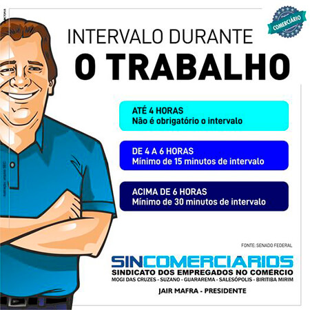 Leis e dicas Sincomerciários