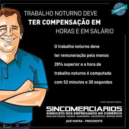 Leis e dicas Sincomerciários