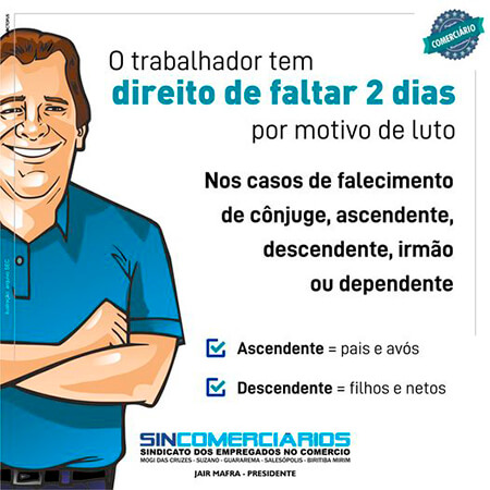 Leis e dicas Sincomerciários