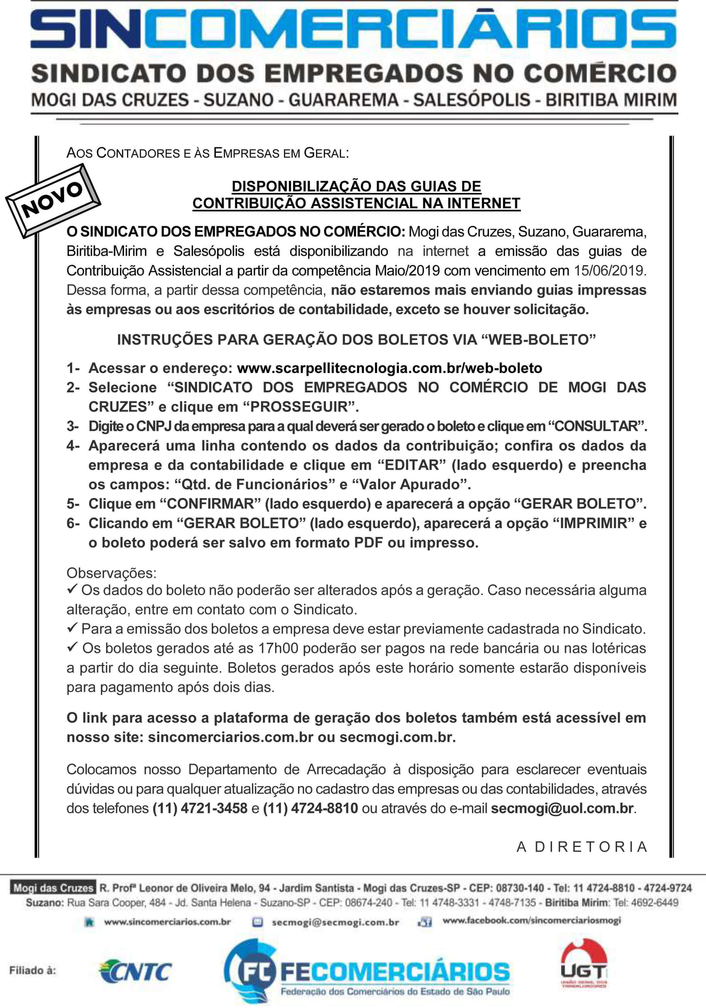 circular boleto via web